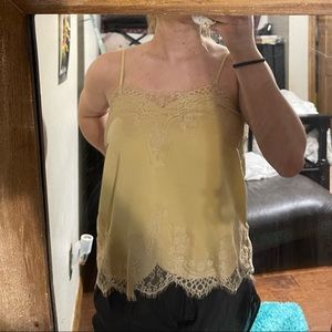 Yellow Lace Storia Tank